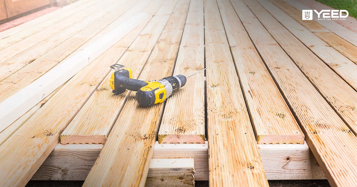 Construire une fondation de terrasse